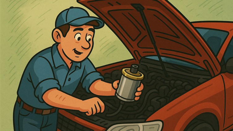 Immagine di Come si cambia il filtro del gasolio?