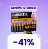 Le batterie sono il cuore di tanti dispositivi. Pacco Duracell da 20 a -40%