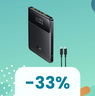 La powerbank completa: veloce, capiente e ora anche scontata due volte