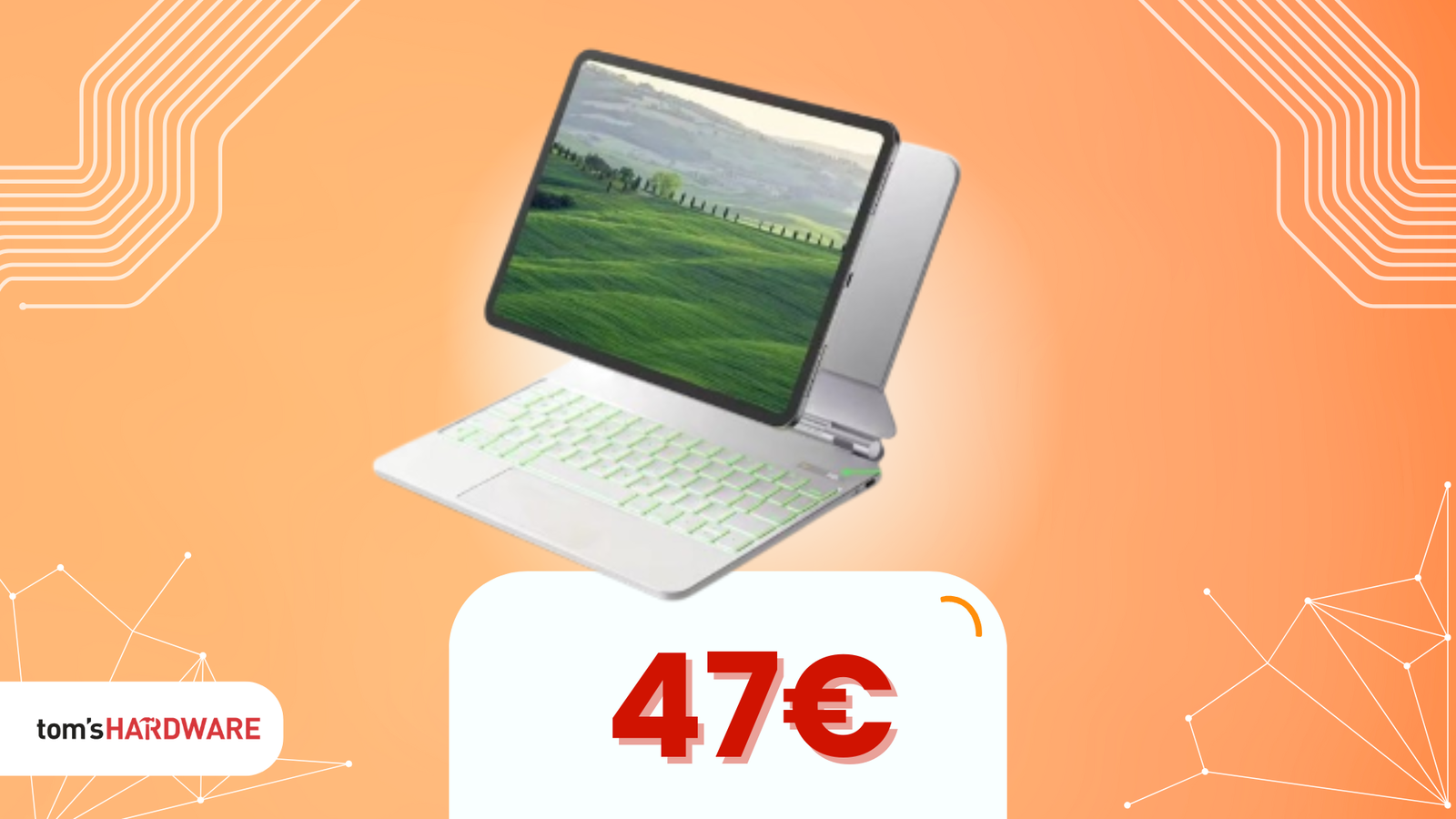 Immagine di Multitasking senza limiti con questa tastiera per iPad!