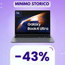 Samsung Galaxy Book4 Ultra: il notebook perfetto per professionisti e creativi è finalmente SUPER SCONTATO!