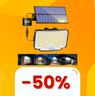 Illumina il tuo giardino a costo zero con qusto faretto solare nipify in sconto 50%!