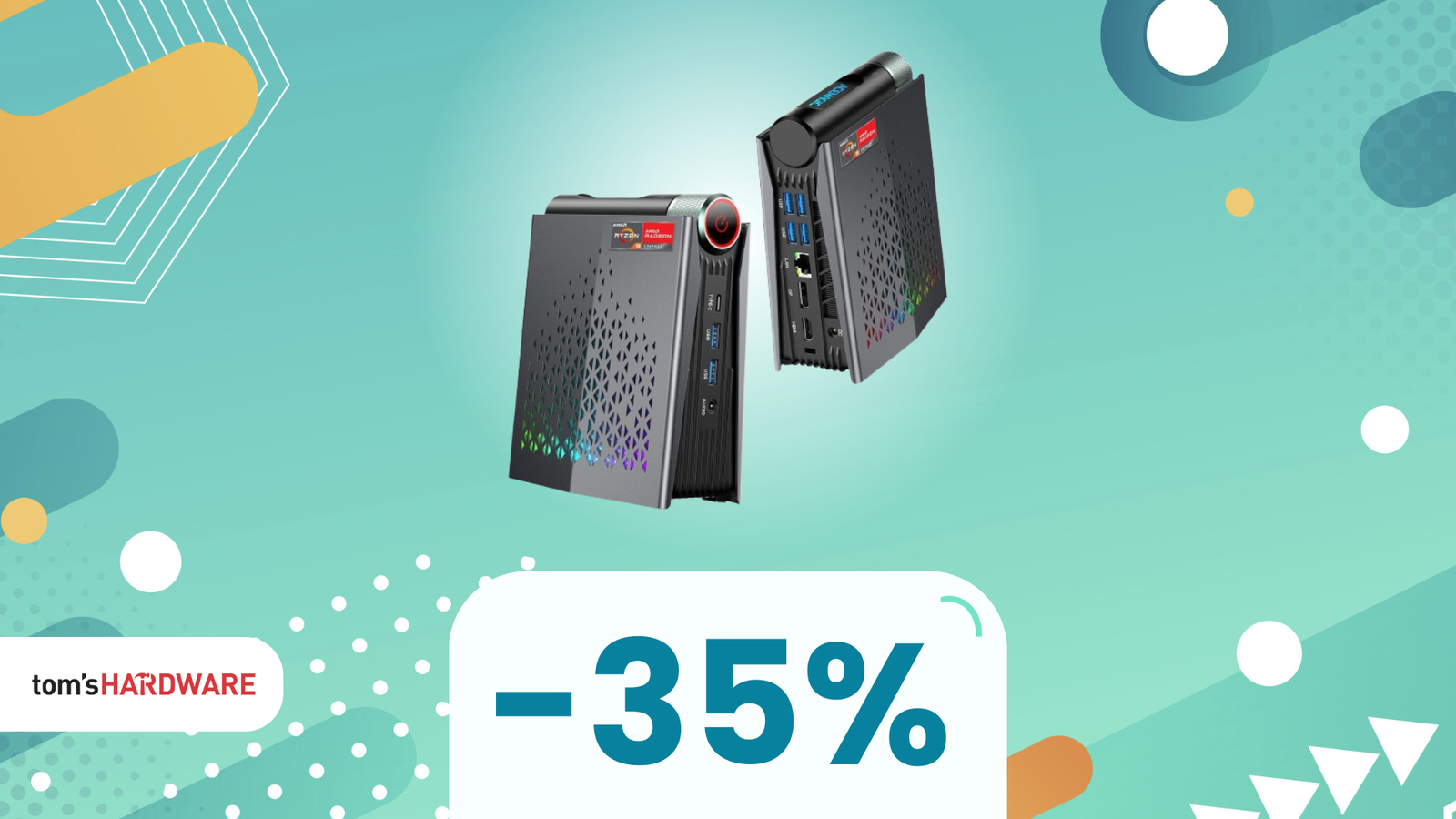 Immagine di Acemagician S3A: potenza da desktop in un mini PC, ora con il 35% di SCONTO!