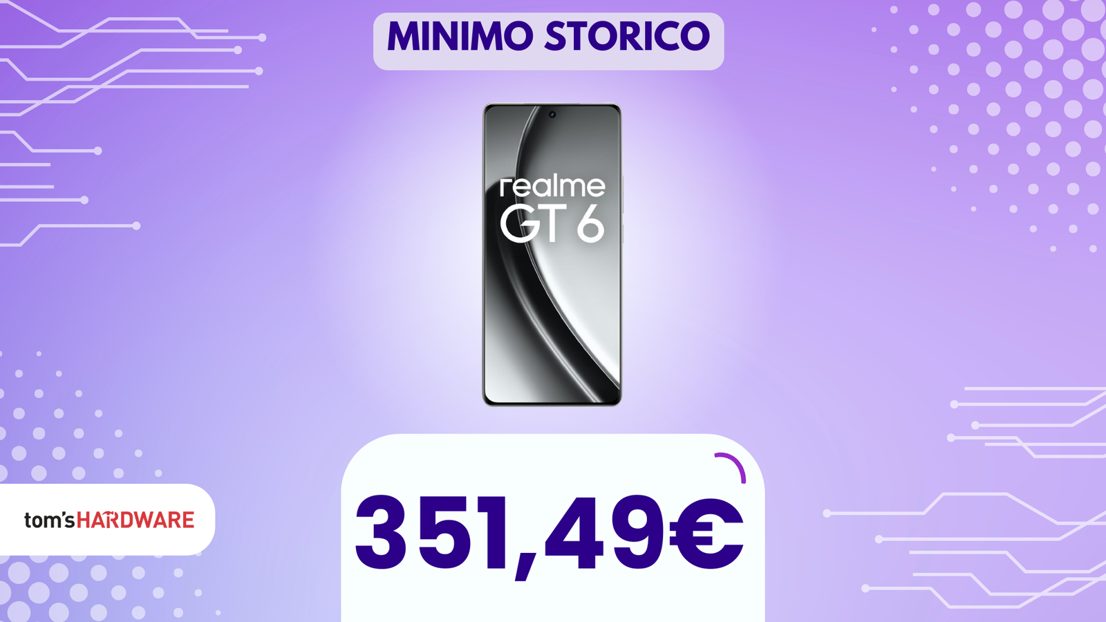 Immagine di Realme GT6: il flagship killer ora al MINIMO STORICO!