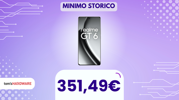 Immagine di Realme GT6: il flagship killer ora al MINIMO STORICO!
