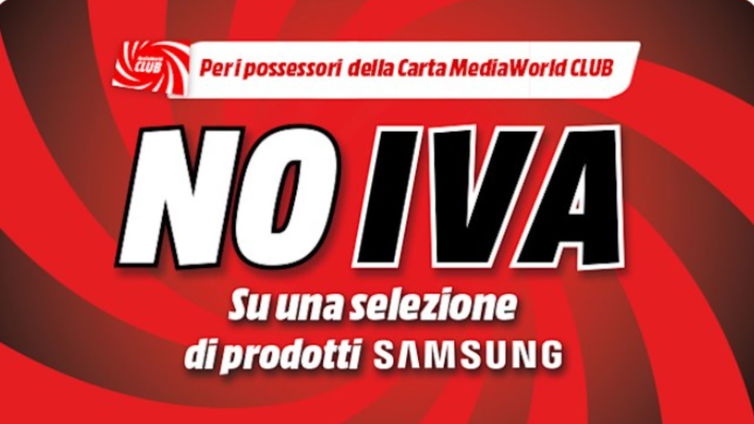 Immagine di Oggi l’IVA la paga Mediaworld (ma solo su Samsung)