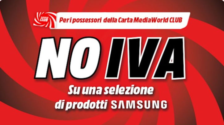 Immagine di Oggi l’IVA la paga Mediaworld (ma solo su Samsung)