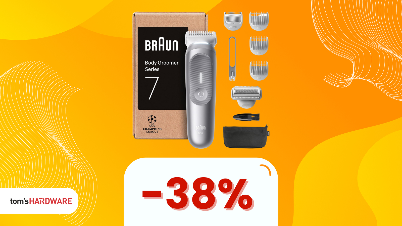Immagine di Barba perfetta con il Braun Series 7: SUPER sconto! (-38%)