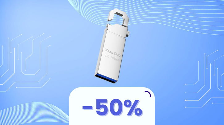 Immagine di Chiavetta USB da 1TB a meno di 10€? Oggi sì, ed è un affare!