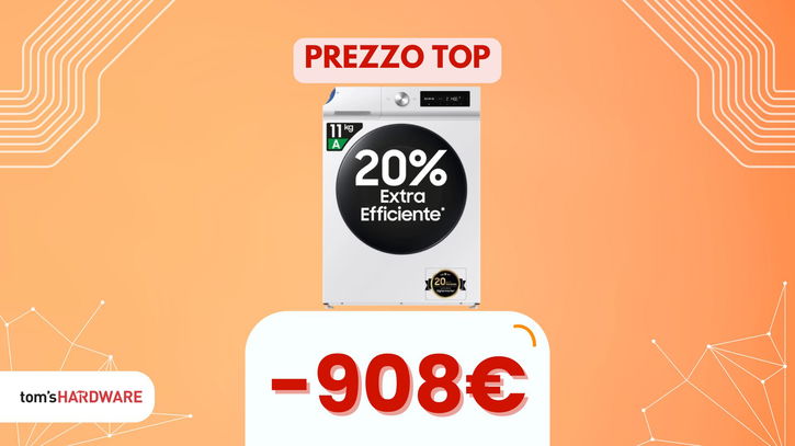 Immagine di Sconto di oltre 900€ su una lavatrice. Curiosi di scoprire quale?
