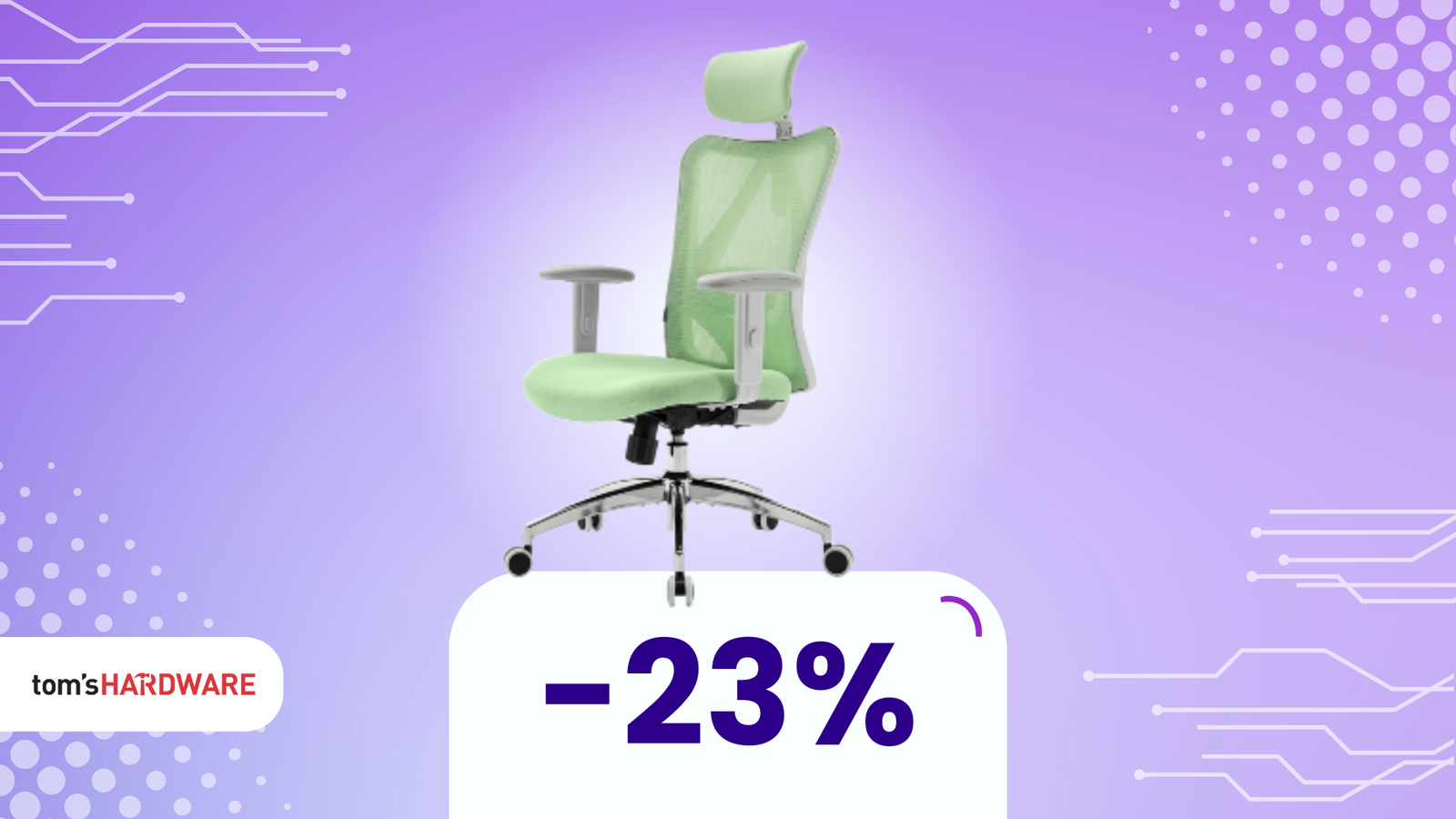 Immagine di Lavora meglio e stai comodo con questa sedia Sihoo a soli 170€!