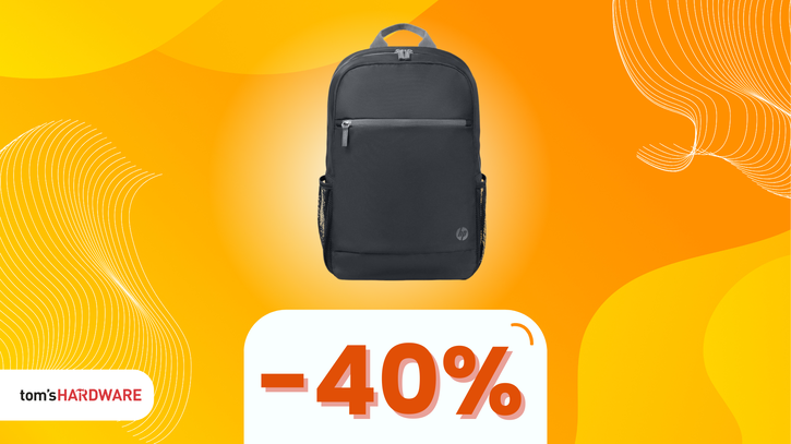 Immagine di Trasporta il tuo notebook con stile e sicurezza con questo zaino HP, oggi in SUPER SCONTO!
