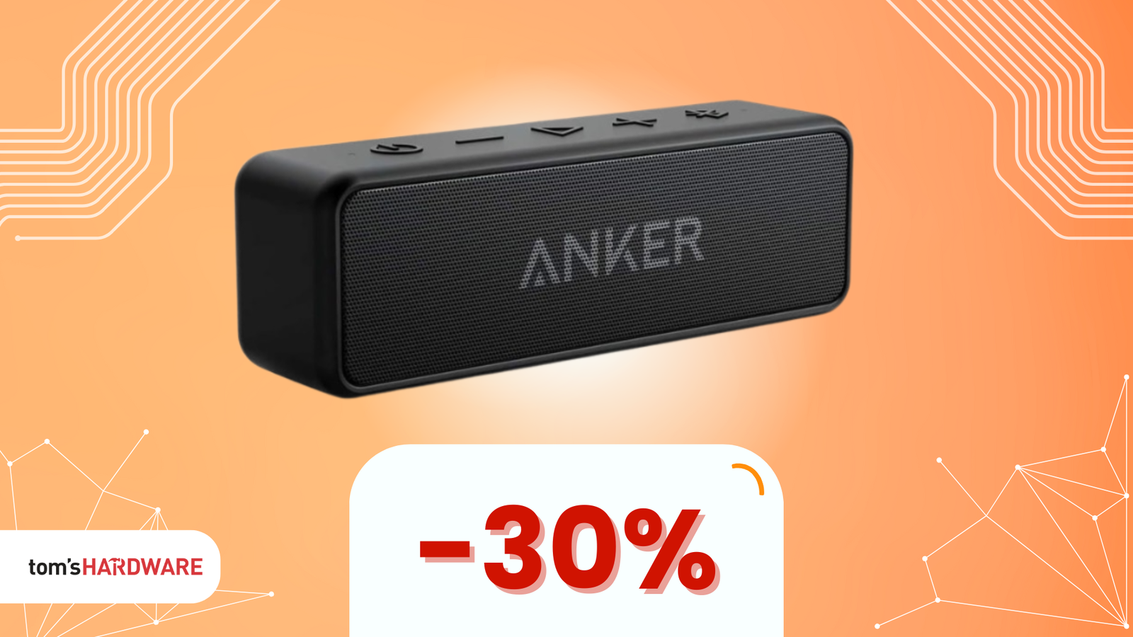 Immagine di Speaker Anker: la tua musica senza confini né fili a soli 28€!