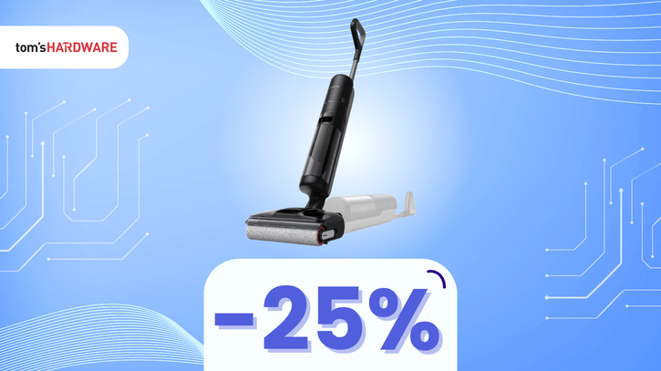 Immagine di Pulizia profonda senza sforzo con questo aspirapolvere lavapavimenti, oggi in SCONTO!