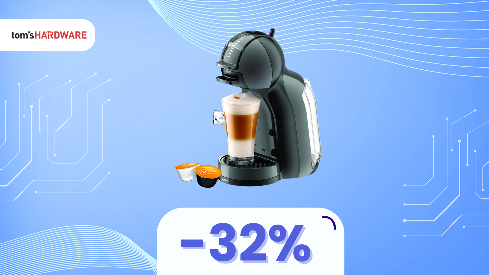 Immagine di La macchina pr il caffè col miglior rapporto qualità-prezzo? Krups Mini Me a soli 50€!