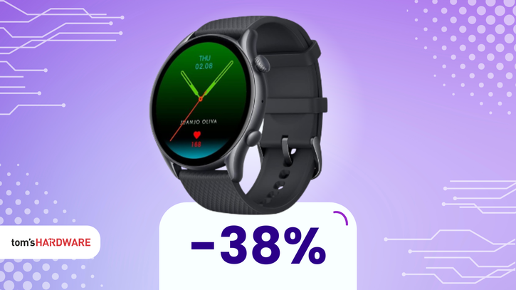Immagine di Monitora sonno, salute e sport: Amazfit GTR 3 Pro a soli 100€!