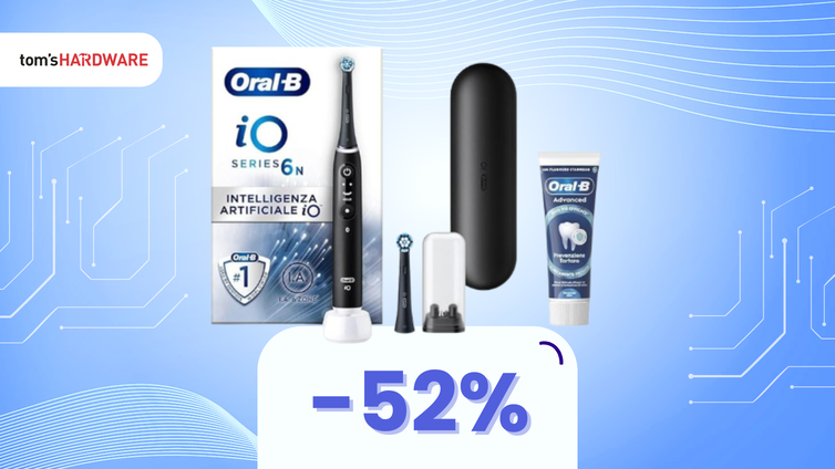 Immagine di Sorridi alla tecnologia: spazzolino elettrico Oral-B a METÀ PREZZO!