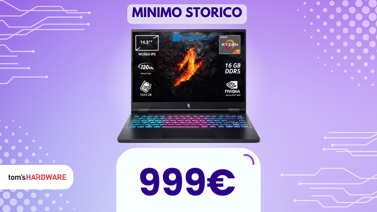 Immagine di Acer Nitro 14 con tecnologia AI integrata non è mai costato COSI' POCO!