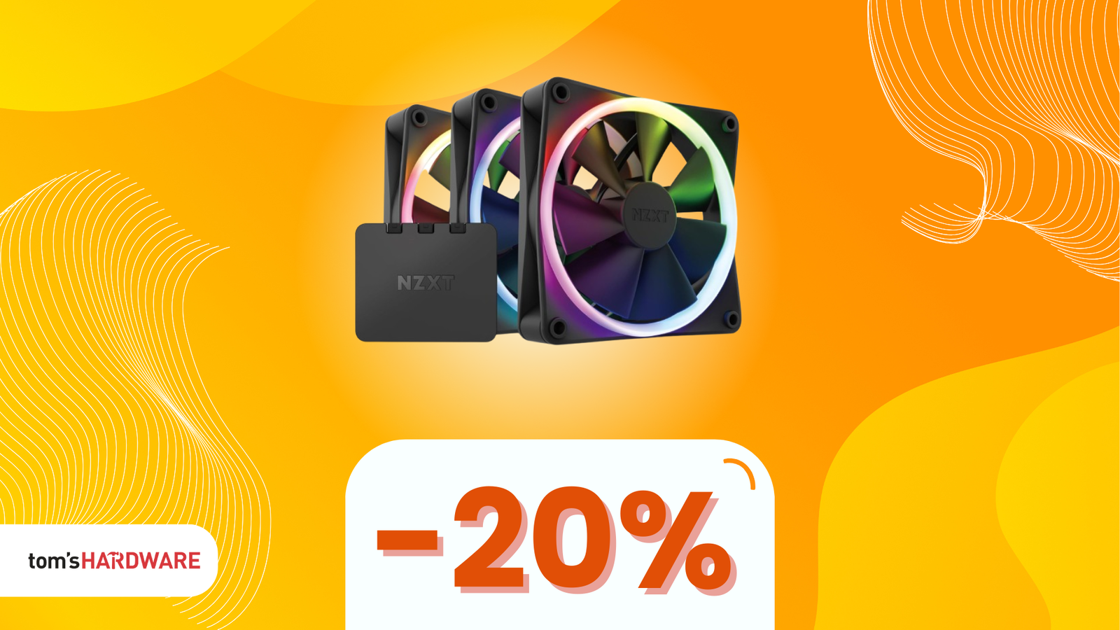 Immagine di Personalizza il tuo case con le ventole NZXT F120 RGB, ora con uno SCONTO del 20%!