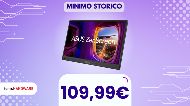 Immagine di Studiare e lavorare in mobilità non è mai stato così facile con questo monitor portatile, oggi al MINIMO STORICO!