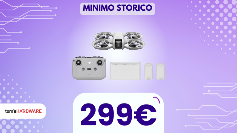 Immagine di DJI Neo Combo Fly More: il drone ideale per principianti e appassionati non è mai costato COSI' POCO!