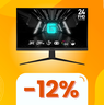 Monitor gaming da 24" con prestazioni da top di gamma oggi a MENO DI 110€! OFFERTA A TEMPO!