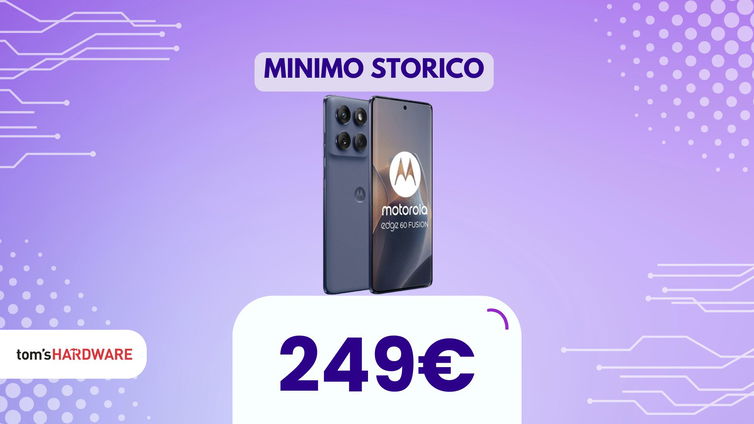 Immagine di Mediaworld impazzita? Motorola Edge 60 Fusion a 249€