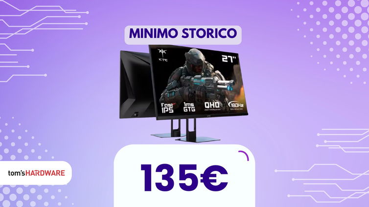 Immagine di Meglio di così non si può! Monitor 2K con sRGB 125% a soli 135€