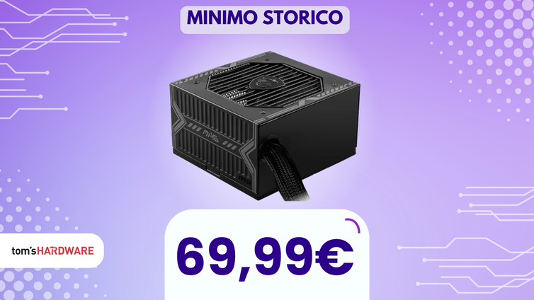 Immagine di MSI MAG A750BN: potenza e affidabilità al MINIMO STORICO!