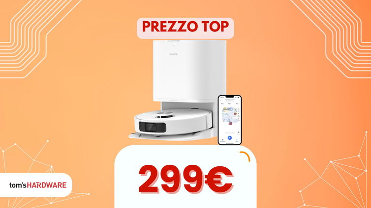 Immagine di Prezzo shock per questo robot Dreame! Mai così basso, ora sotto i 300€