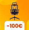 Flexispot mostra come si crea il comfort e toglie 100€ da questa sedia