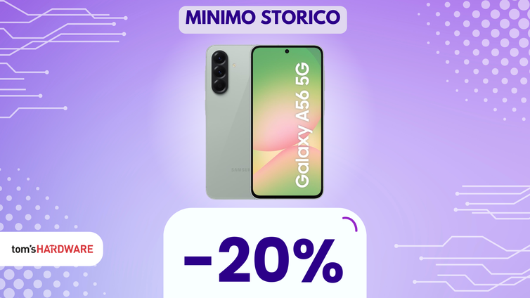 Immagine di OFFERTA LAMPO: Samsung Galaxy A56 5G a SOLI 399€, RISPARMIA il 20%!