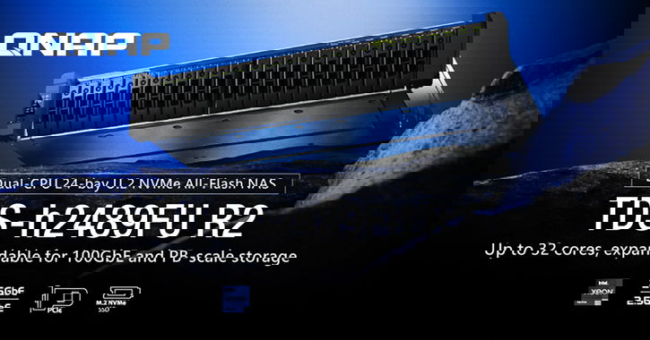 Immagine di Vi serve spazio? Prendete questo NAS QNAP all-flash da 24 baie