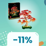 LEGO Bonsai acero rosso: il regalo ideale per gli amanti del design, oggi in OFFERTA!