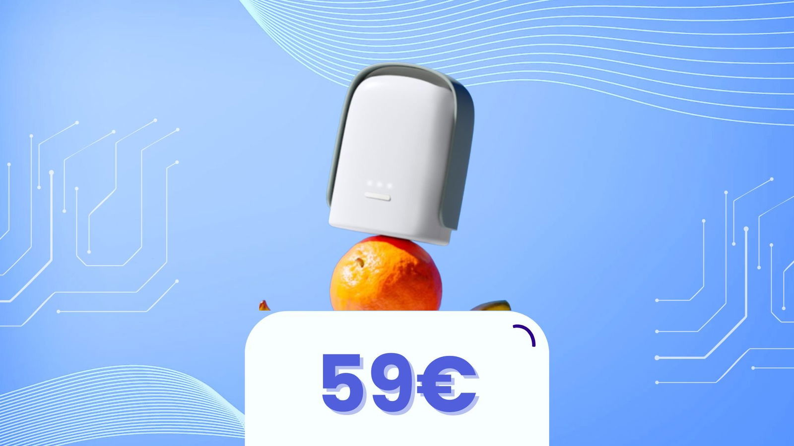 Immagine di Questa invenzione allunga la vita dei cibi. Sostienila e sarà tua a soli 59€