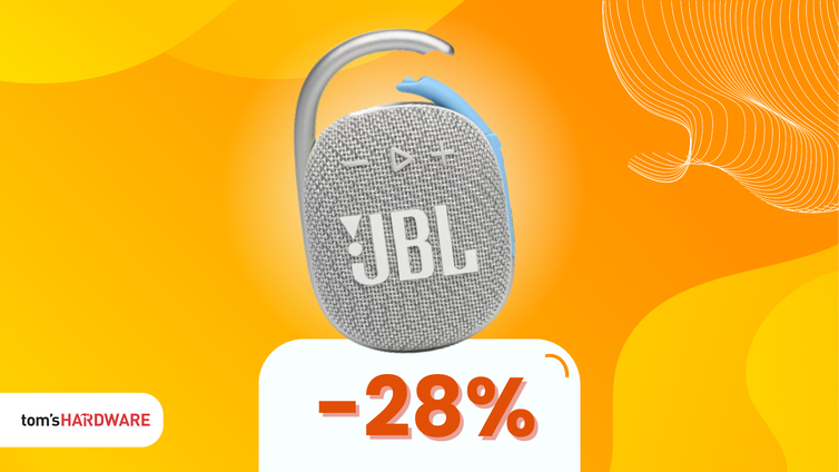 Immagine di Piccolo ma potente: lo speaker JBL che si aggancia ovunque!
