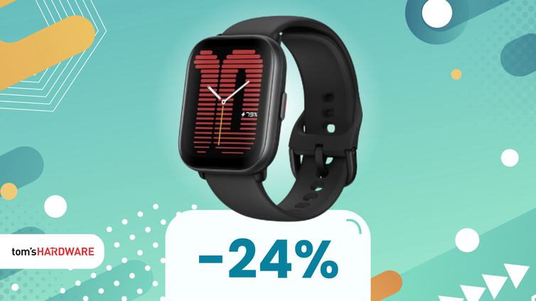 Immagine di Allena corpo e mente con Amazfit Active a soli 83€!