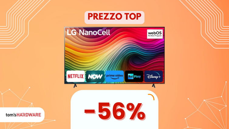 Immagine di Mega TV LG da 86", oggi scontata del 56% su Amazon
