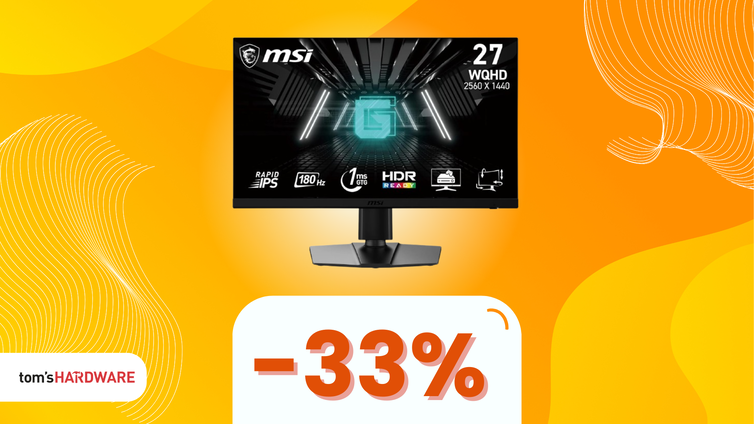 Immagine di MSI G272QPF E2: prestazioni da eSport a SOLI 200€!