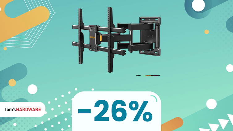 Immagine di Sposta il TV come preferisci con questo supporto da parete, a soli 42€!