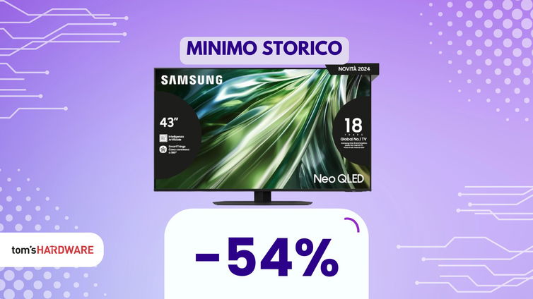 Immagine di TV TOP per tutti: oggi la miglior Neo QLED è tua con meno di 600€