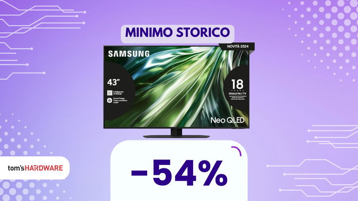 Immagine di TV TOP per tutti: oggi la miglior Neo QLED è tua con meno di 600€