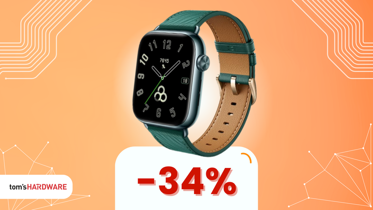 Immagine di Bello, smart, inarrestabile: Honor Watch 5 a soli 99€!