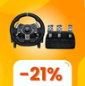 Logitech G G920 Driving Force trasforma ogni gara: acquistalo ora con il 21% di SCONTO!