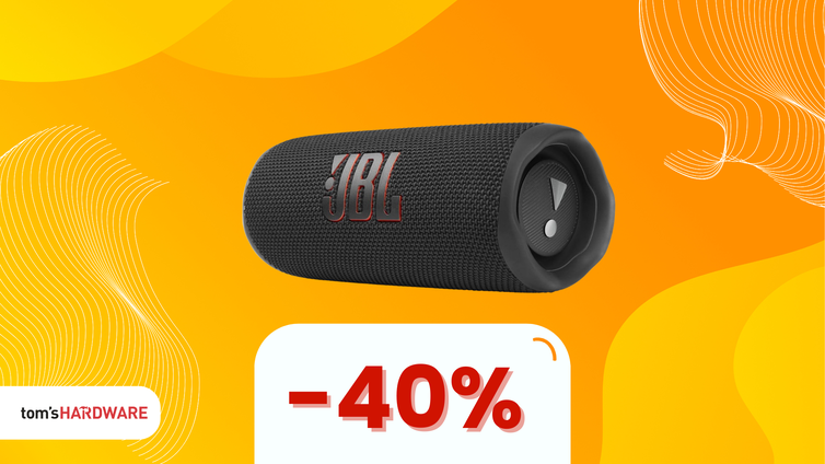 Immagine di Perfetto per ascoltare la musica d'estate: JBL Flip 6 in sconto del 40%!