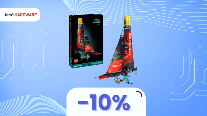 Immagine di Boom di vendite per il LEGO Technic Emirates: prezzo crolla a 108€