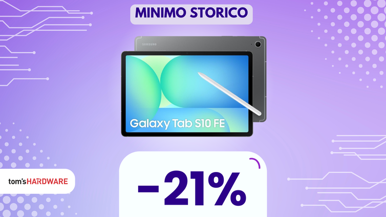 Immagine di Samsung Galaxy Tab S10 FE: il tablet perfetto per ogni occasione, oggi in OFFERTA!