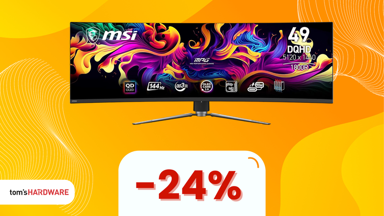 Immagine di Monitor MSI GIGANTE da 49" in OFFERTA a soli 949€!