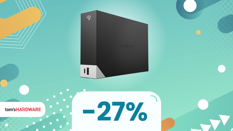Immagine di Seagate One Touch Hub 8TB: la soluzione completa per i tuoi backup, ora SCONTATA! -27%