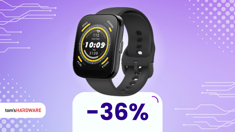 Immagine di Amazfit Bip 5: tutto il tuo benessere al polso a soli 58€!